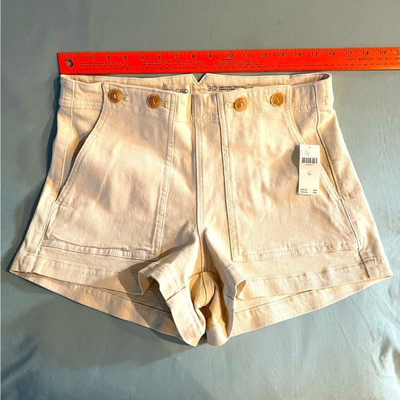 The Kit High-Rise Utility Shorts by Pilcro - Picture 7 of 7